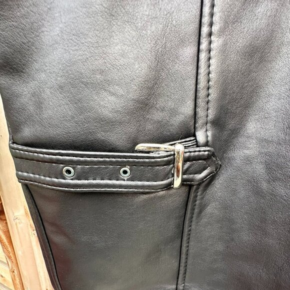 ** HOST PICK "" E.G.O. EMPORIO COLLECTION MENS FAUX LEATHER 3/4 LENGTH NWT - Picture 14 of 15